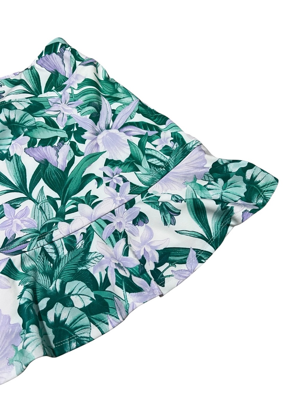 Tommy Bahama Golf Skort XL Ruffle Hem Tropical Tennis Pickleball Shorts Flora - Picture 3 of 9